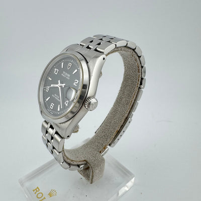 Tudor Prince Date REF 72000 Automatic Black Dial Watch