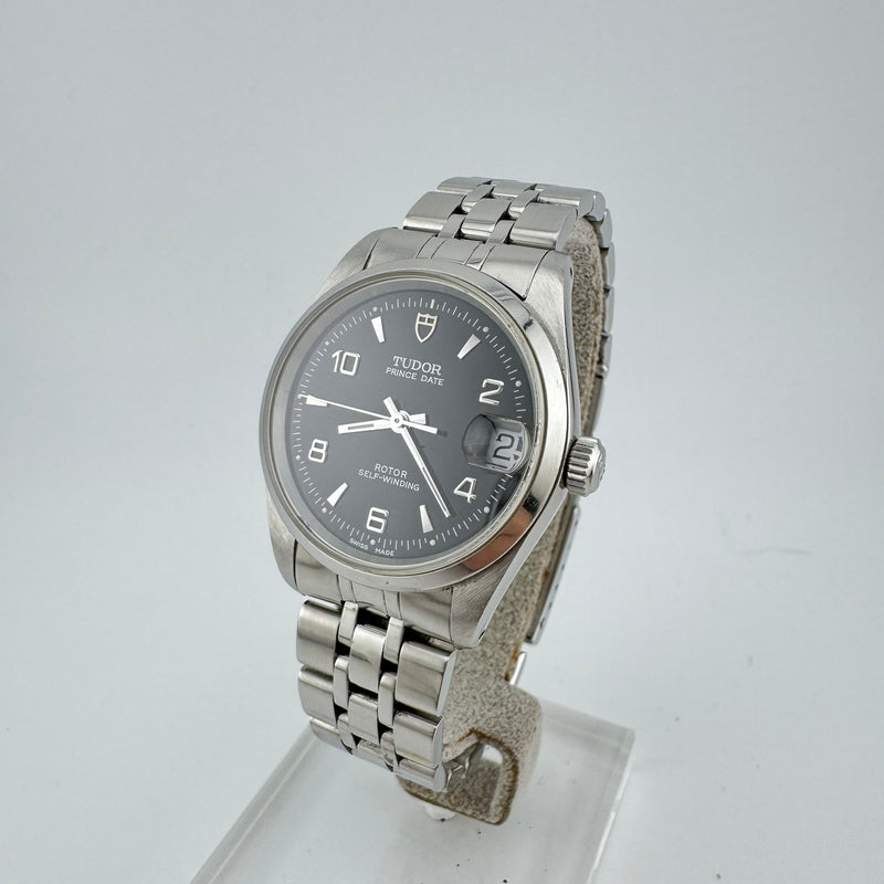 Tudor Prince Date REF 72000 Automatic Black Dial Watch