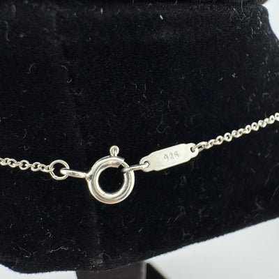 Tiffany & Co Sentimental Heart 925 Sterling Silver Pendant Necklace