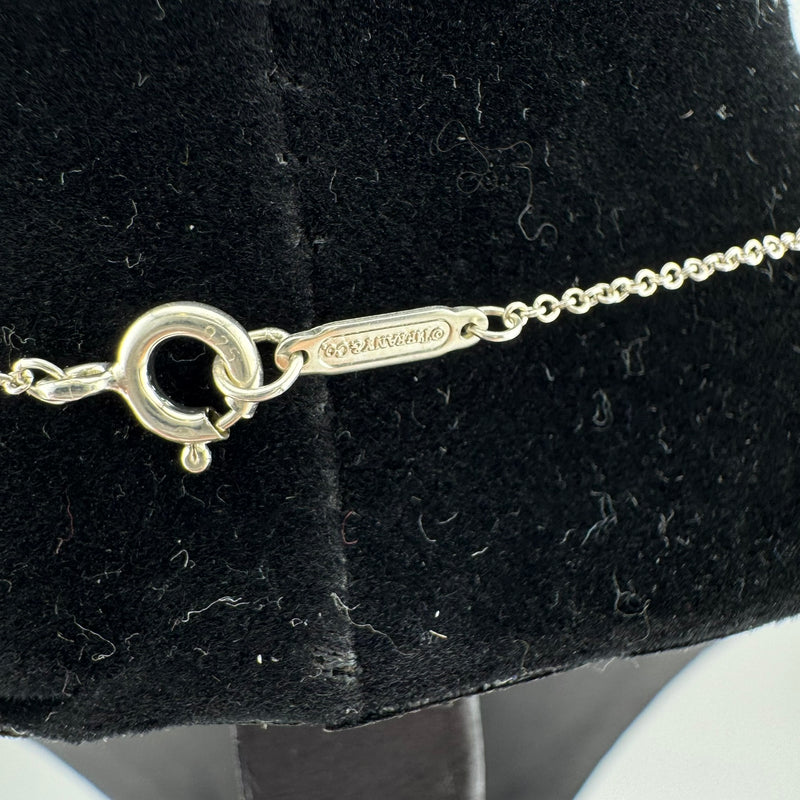 Tiffany & Co Sentimental Heart 925 Sterling Silver Pendant Necklace