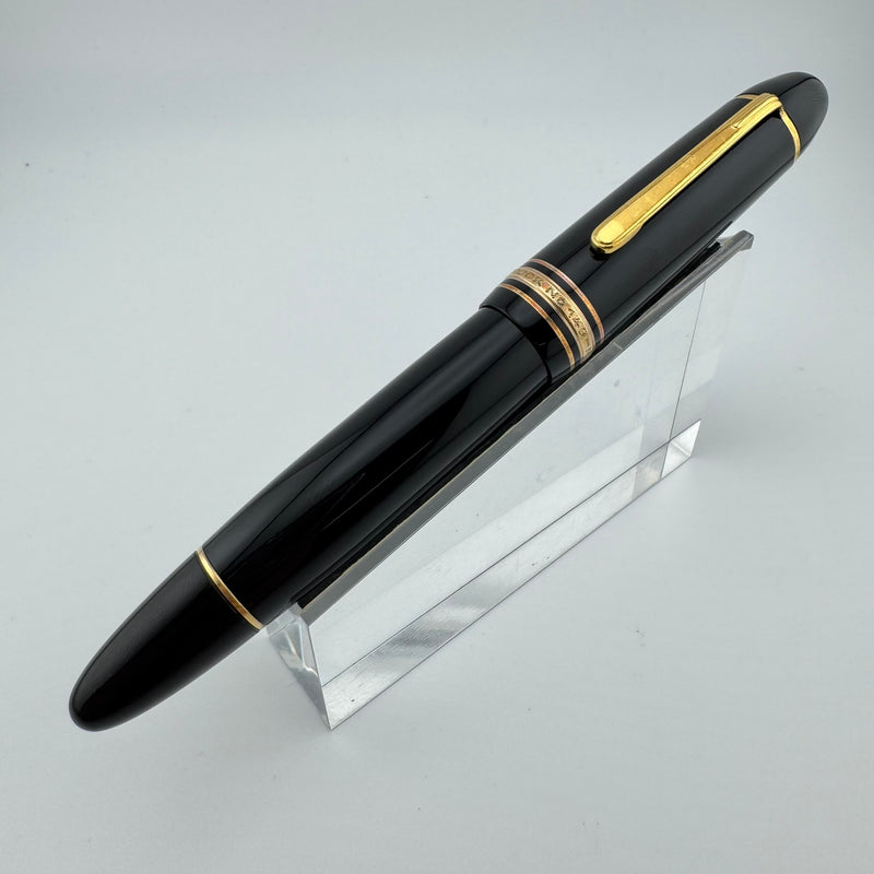 Montblanc Meisterstück No. 149 Fountain Pen 14C Gold Tri-Color Extra-Fine Nib Serviced