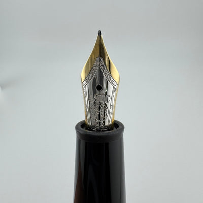 Montblanc Meisterstück No. 145 Classique Fountain Pen 14K Gold Fine Nib