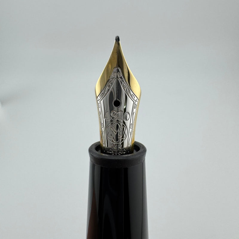 Montblanc Meisterstück No. 145 Classique Fountain Pen 14K Gold Fine Nib
