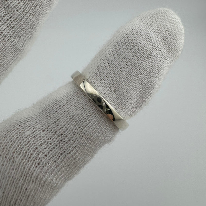 Tiffany & Co Paloma Picasso Loving Heart 925 Silver Ring Size 6.5