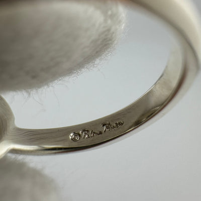 Tiffany & Co Paloma Picasso Loving Heart 925 Silver Ring Size 6.5