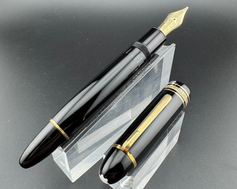 Montblanc Meisterstück No. 149 Fountain Pen 14C Gold Broad Nib Serviced