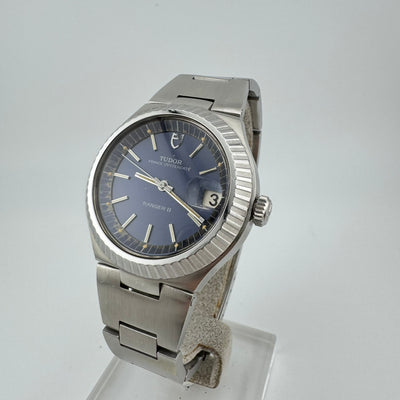 TUDOR Prince Oysterdate Ranger II REF 9111/0 Blue Dial Men's Automatic Watch