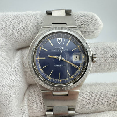 TUDOR Prince Oysterdate Ranger II REF 9111/0 Blue Dial Men's Automatic Watch