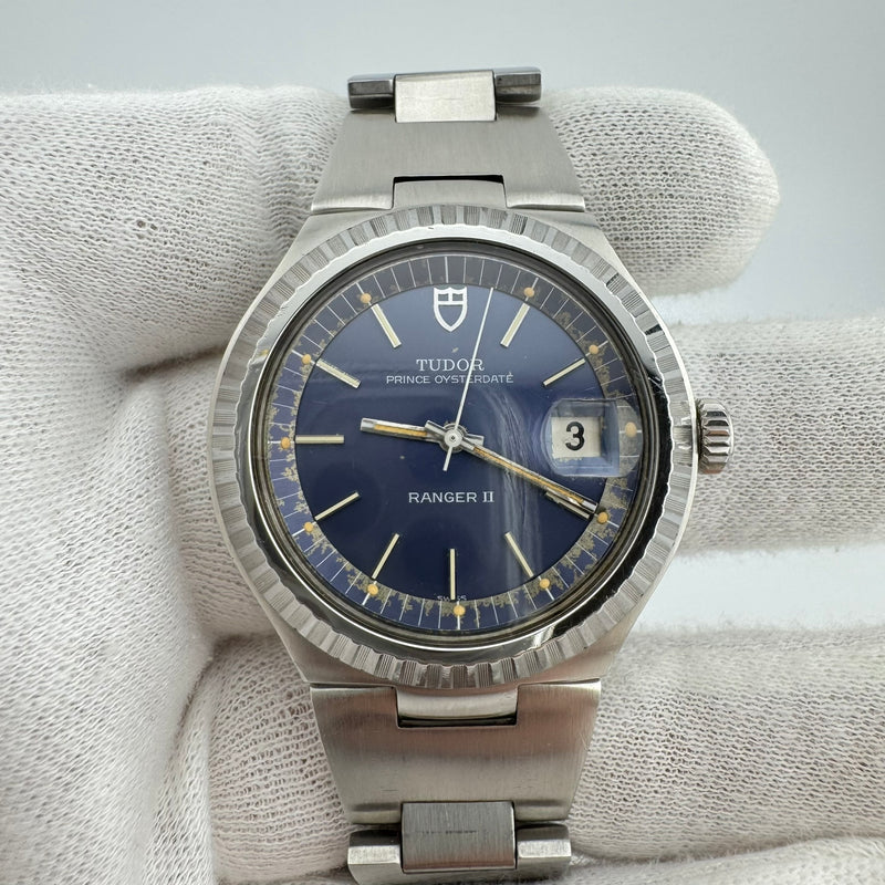 TUDOR Prince Oysterdate Ranger II REF 9111/0 Blue Dial Men&