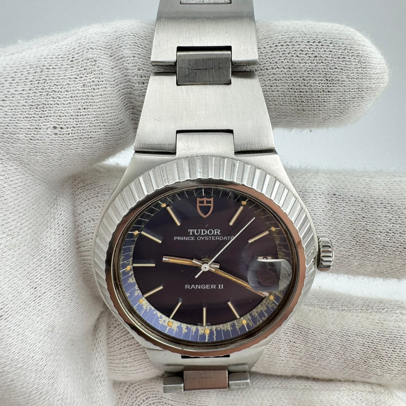 TUDOR Prince Oysterdate Ranger II REF 9111/0 Blue Dial Men&