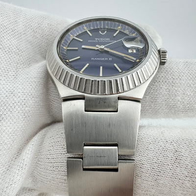 TUDOR Prince Oysterdate Ranger II REF 9111/0 Blue Dial Men's Automatic Watch