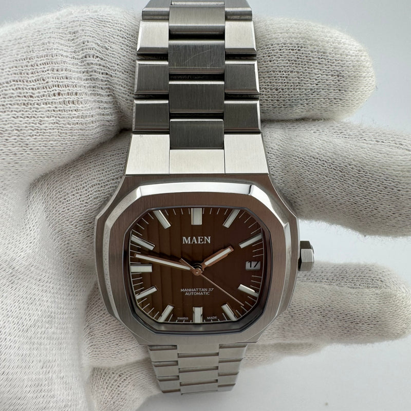 Maen Manhattan 37 Mk 1 Bronze Dial Men&