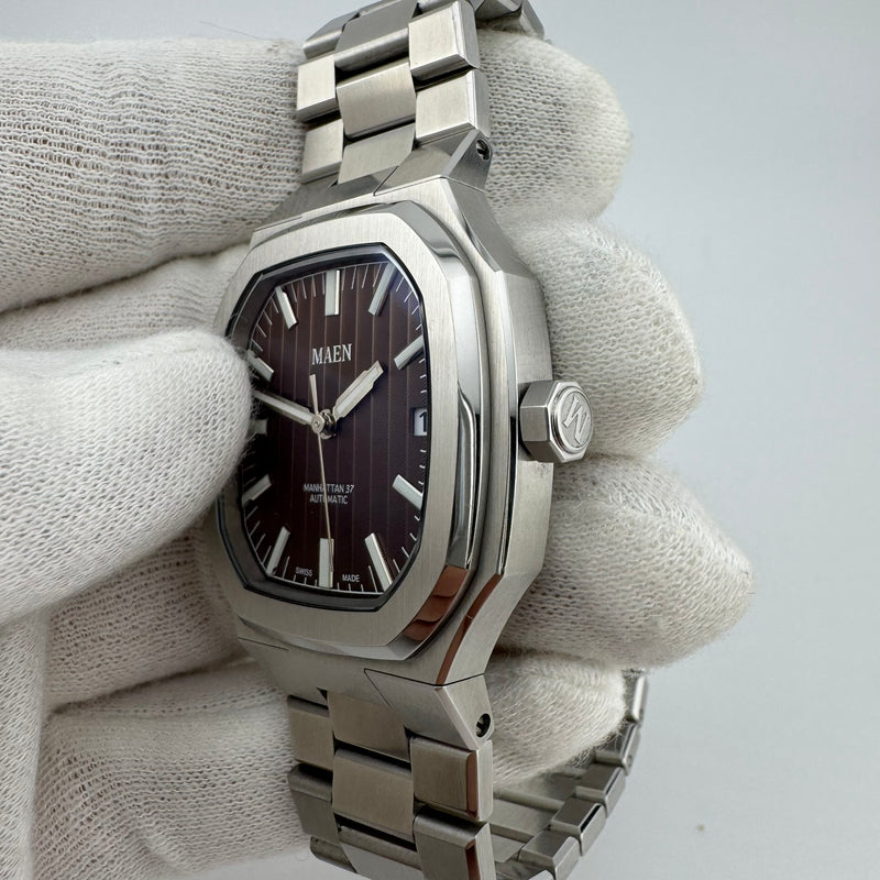 Maen Manhattan 37 Mk 1 Bronze Dial Men&
