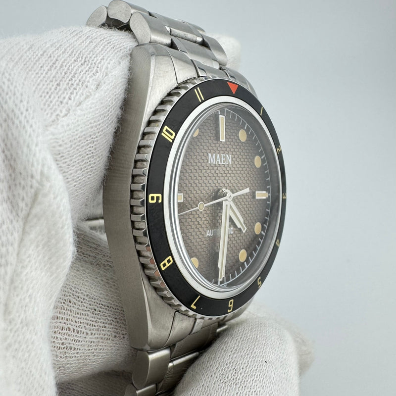 Maen Hudson 38 Mk4 Fume Honeycomb Dial Men&