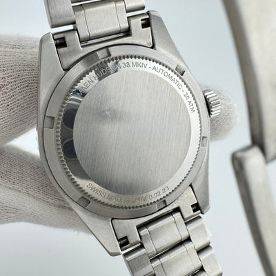 Maen Hudson 38 Mk4 Fume Honeycomb Dial Men's Automatic Dive Watch w/Box