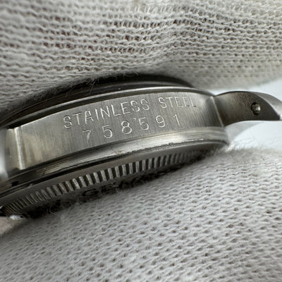 TUDOR Oyster Prince Big Rose REF 7964 Black Dial Men's Automatic Watch