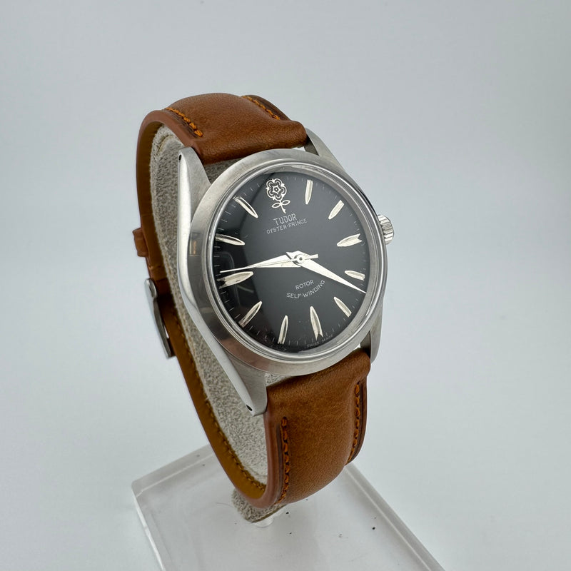 TUDOR Oyster Prince Big Rose REF 7964 Black Dial Men&