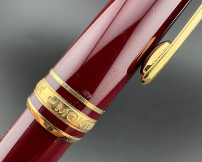 Montblanc No. 144 Classique Bordeaux Fountain Pen 14K Gold Fine Nib