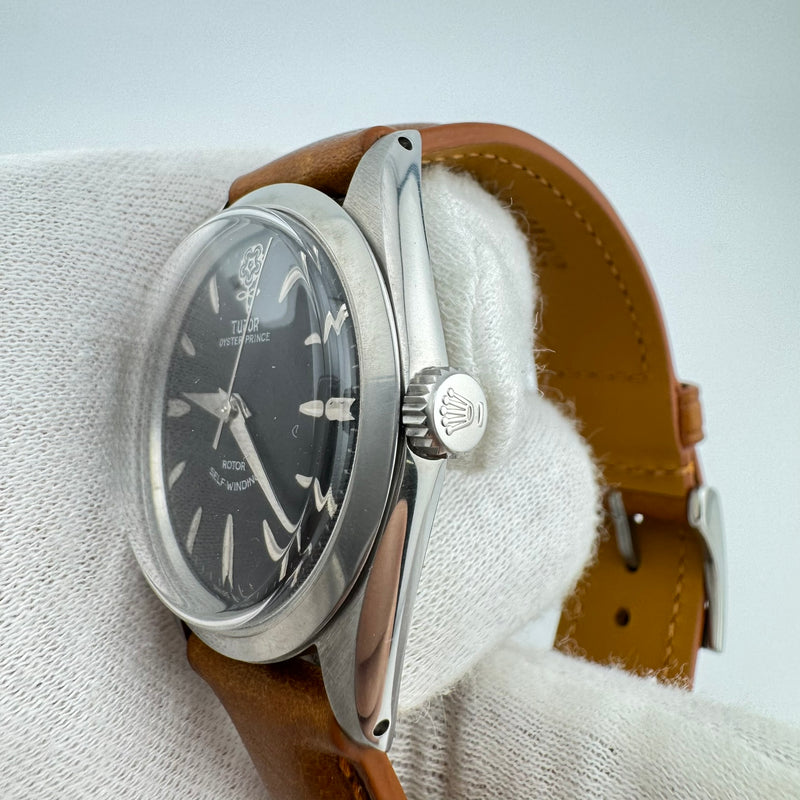 TUDOR Oyster Prince Big Rose REF 7964 Black Dial Men&