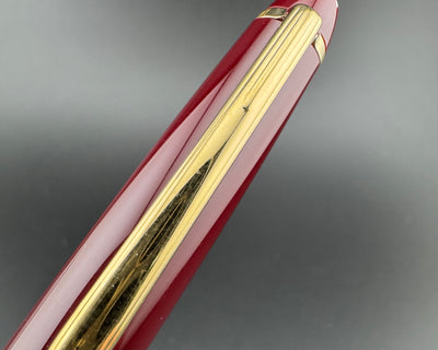 Montblanc No. 144 Classique Bordeaux Fountain Pen 14K Gold Fine Nib