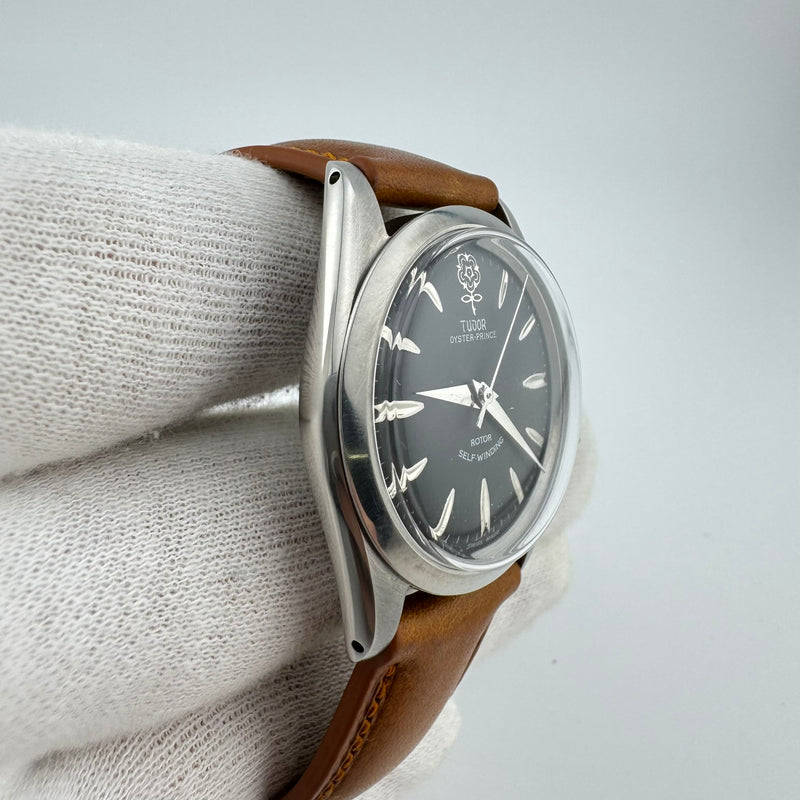 TUDOR Oyster Prince Big Rose REF 7964 Black Dial Men&