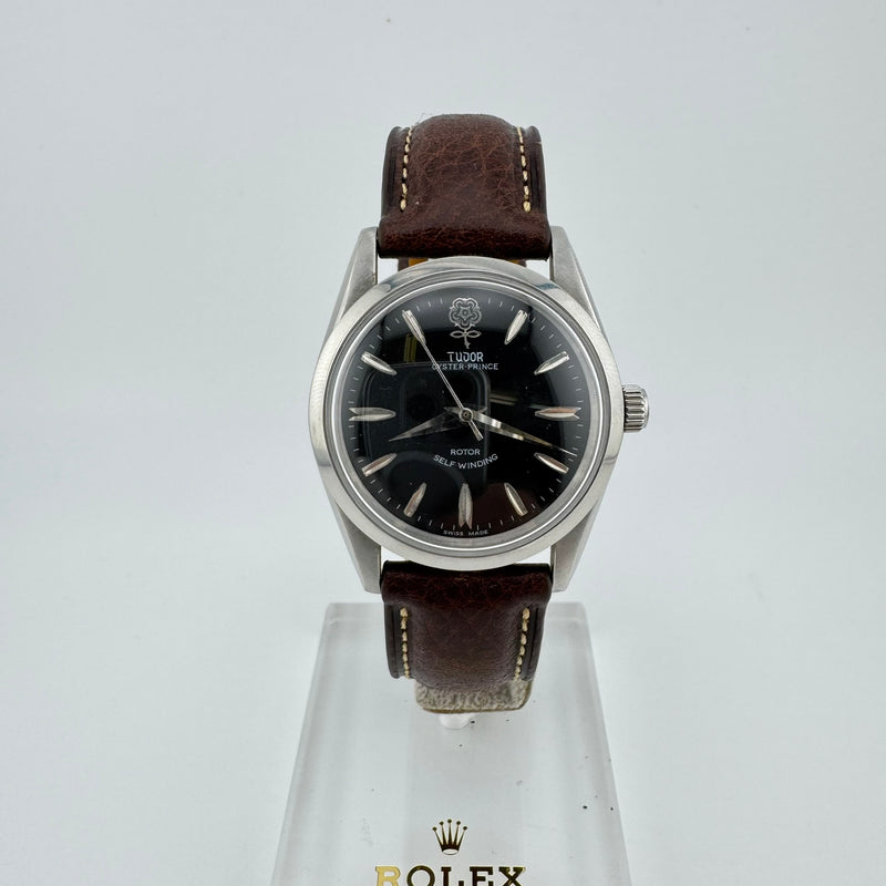 TUDOR Oyster Prince Big Rose REF 7964 Black Dial Men&