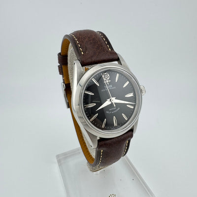 TUDOR Oyster Prince Big Rose REF 7964 Black Dial Men's Automatic Watch