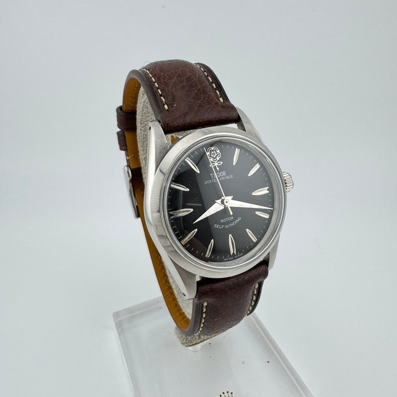 TUDOR Oyster Prince Big Rose REF 7964 Black Dial Men&