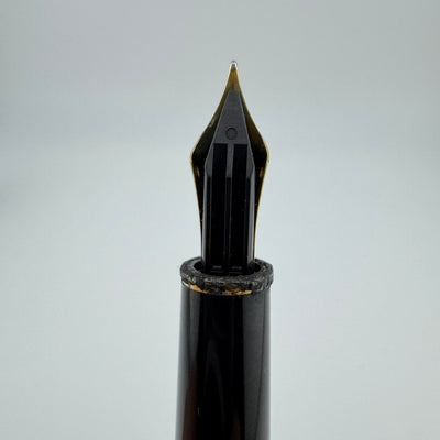 Montblanc Meisterstück No. 144 Burgundy Classique Fountain Pen 14K Gold Fine Nib