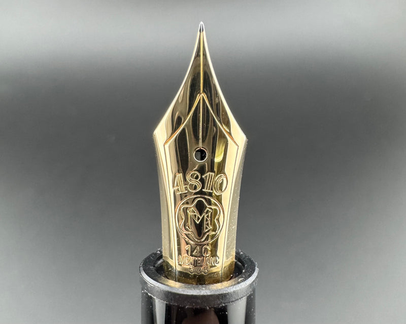 Montblanc Meisterstück No. 146 Fountain Pen 14C Gold Extra-Fine Nib w/Box