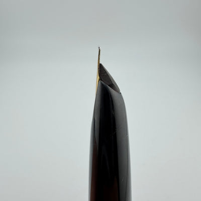 Montblanc No. 32 Black Resin Fountain Pen 14C Gold Fine Nib Serviced