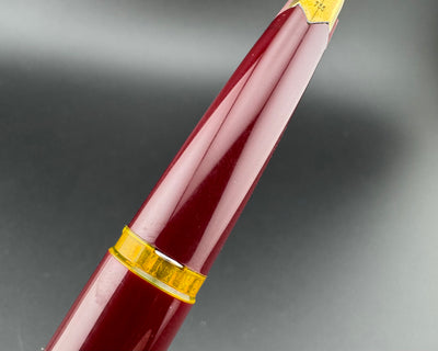 Montblanc Meisterstück No. 121 Bordeaux Fountain Pen 18K Gold Med Nib