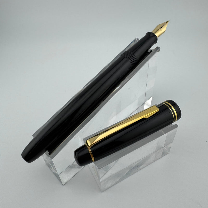 Pilot Black Resin Fountain Pen Steel Fine Nib