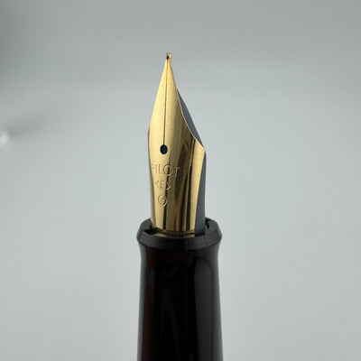 Pilot Black Resin Fountain Pen Steel Fine Nib