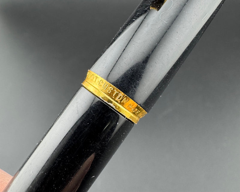 Pilot Custom K-500RS Black Resin Fountain Pen 14K Gold Fine Nib