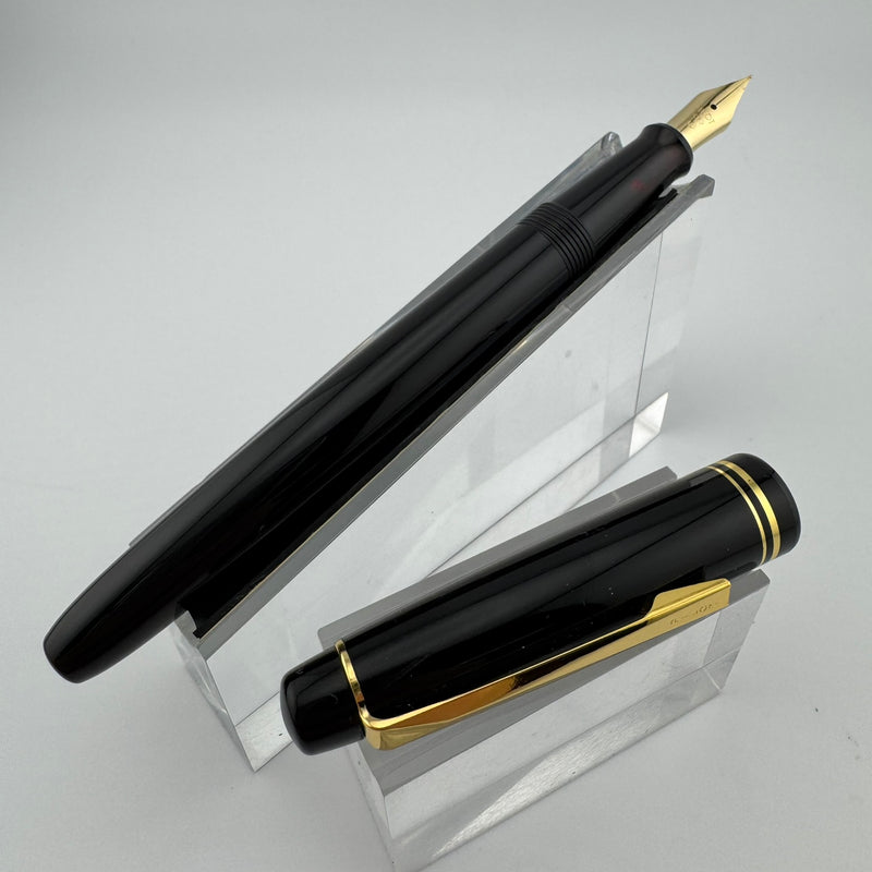 Pilot Black Resin Fountain Pen Steel Fine Nib