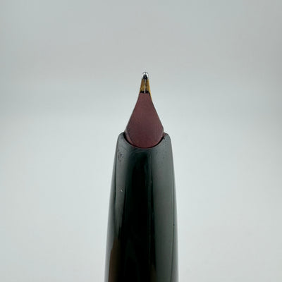 Montblanc No. 22 Green Resin Fountain Pen 14C Gold Medium Nib For Parts