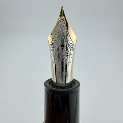Montblanc Meisterstück No. 149 Fountain Pen 14K Gold Fine Nib Serviced