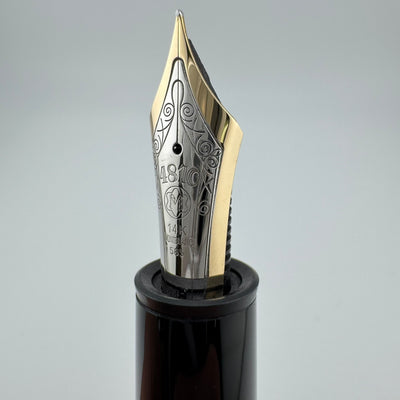 Montblanc Meisterstück No. 149 Fountain Pen 14K Gold Fine Nib Serviced