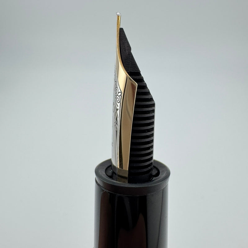 Montblanc Meisterstück No. 149 Fountain Pen 14K Gold Fine Nib Serviced