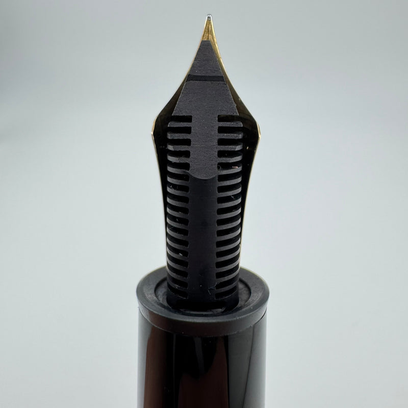 Montblanc Meisterstück No. 149 Fountain Pen 14K Gold Fine Nib Serviced