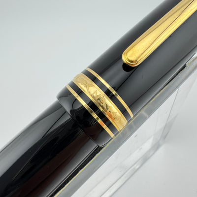Montblanc Meisterstück No. 149 Fountain Pen 14K Gold Fine Nib Serviced