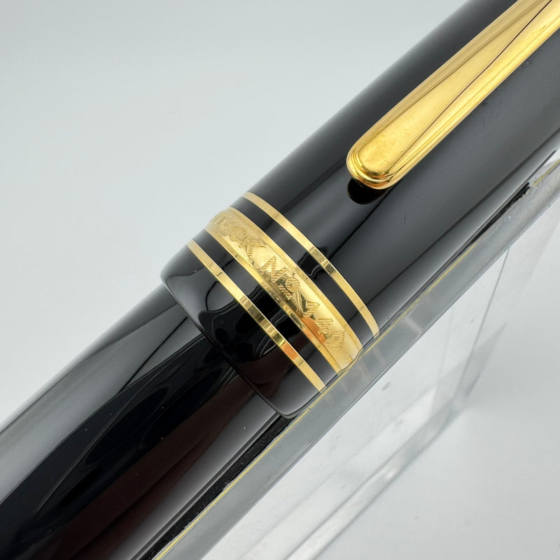 Montblanc Meisterstück No. 149 Fountain Pen 14K Gold Fine Nib Serviced