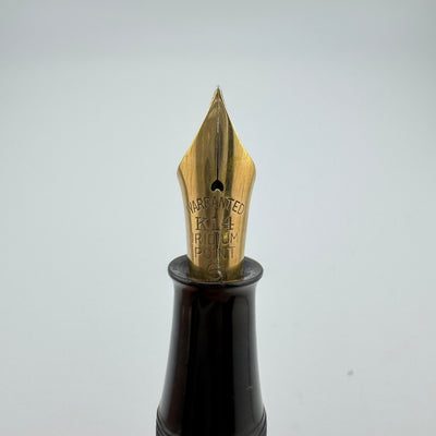 Seraph Urushi Eyedropper Fountain Pen 14K Gold Fine Nib Serviced