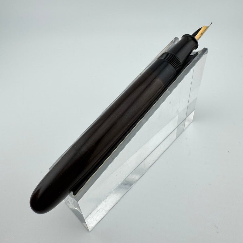 Seraph Urushi Eyedropper Fountain Pen 14K Gold Fine Nib Serviced