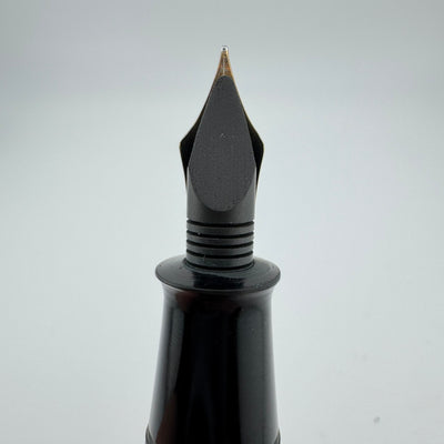 Ban-Ei Urushi Ebonite Eyedropper Fountain Pen 14K Gold G.K. 50 Nib Serviced