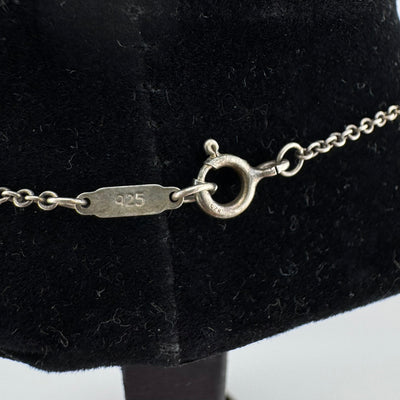 Tiffany & Co Signature Cross Necklace 925 Silver & 18K Gold