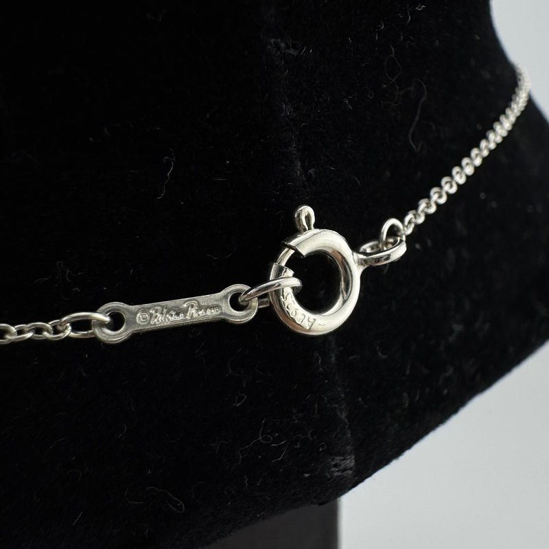 Tiffany & Co Paloma Picasso Loving Heart 925 Sterling Silver Necklace SM