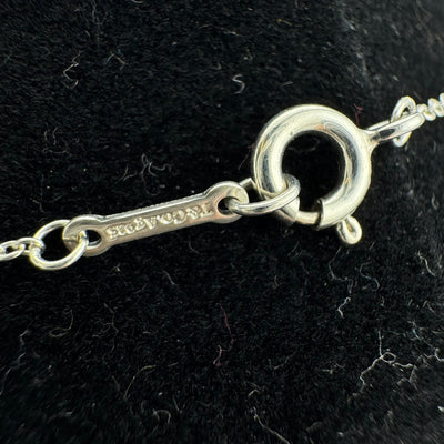 Tiffany & Co Paloma Picasso Loving Heart 925 Sterling Silver Necklace SM