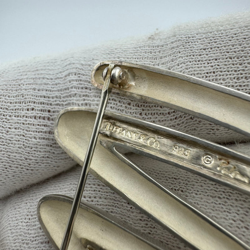 Tiffany & Co Paloma Picasso Scribble Brooch 925 Sterling Silver